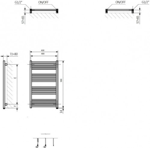 TERMA Fiona One R 430x900 WWFIE090043K9M5E8P