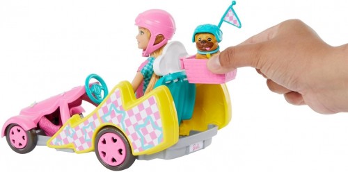Barbie Stacie Racer Doll With Go-Kart HRM08