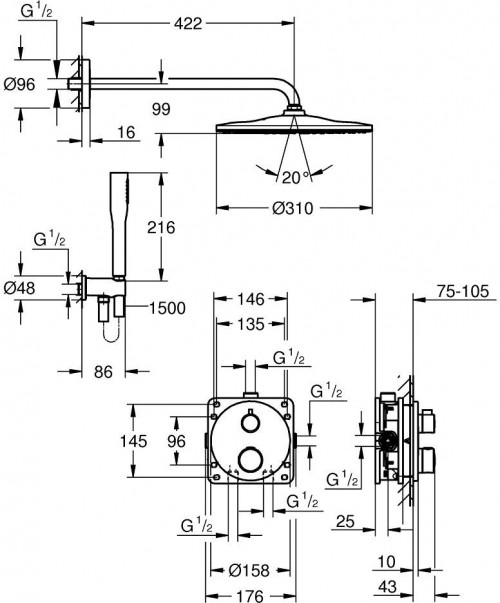 Grohe Grohtherm 34869000