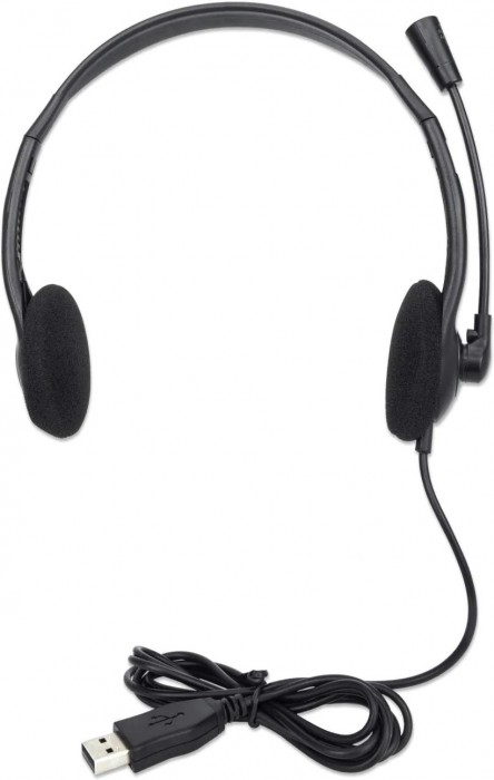 MANHATTAN Stereo USB Headset