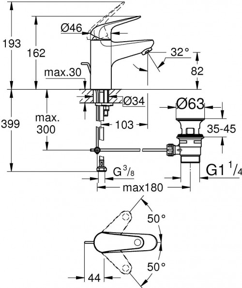 Grohe Euroeco 23262001