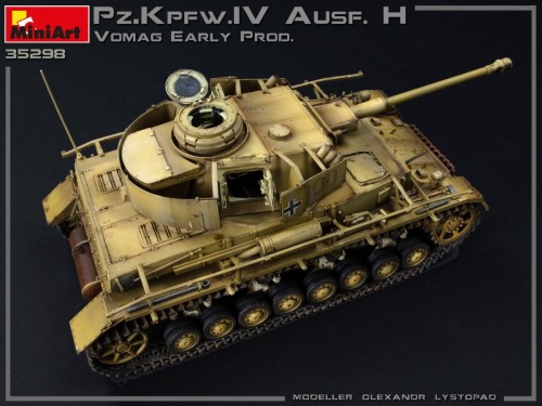 MiniArt Pz.Kpfw.IV Ausf. H Vomag Early Prod May 1943 Interio