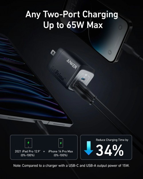 ANKER Prime 67W GaN Wall Charger