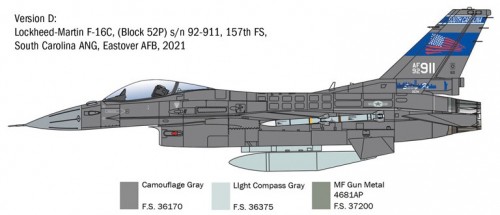 ITALERI F-16C Fighting Falcon (1:48)