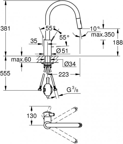 Grohe Via Cosmo 30612000