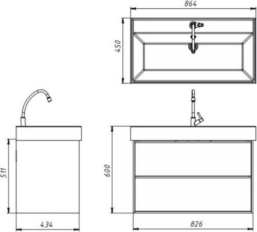 Devit Quadra 85 083085W