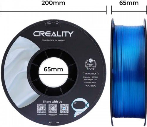 Creality CR-PLA Silk Gloss Blue