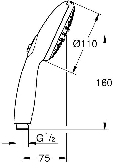 Grohe Tempesta 110 26161003