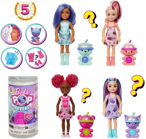 Barbie Pop Reveal Chelsea Bubble Tea HRK63