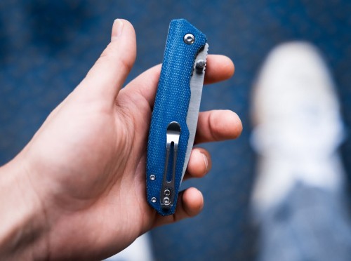 Boker Magnum Deep Blue Canvas