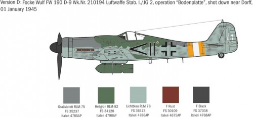 ITALERI FW 190 D-9 (1:72)