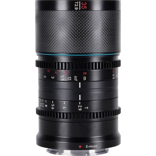 SIRUI 35mm T2.9 1.6x Saturn Carbon