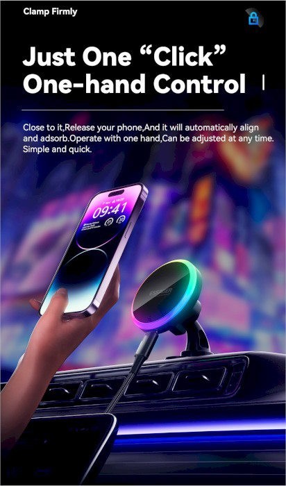 Essager Neon Magnetic Wireless Charger