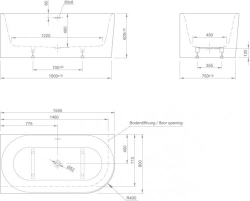 Knief Fresh XS Corner 155x80 0100-236