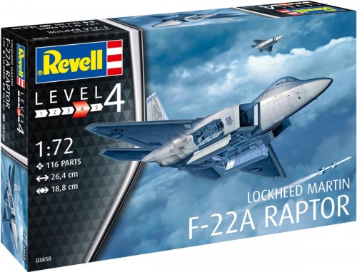 Revell Lockheed Martin F-22A Raptor (1:72)