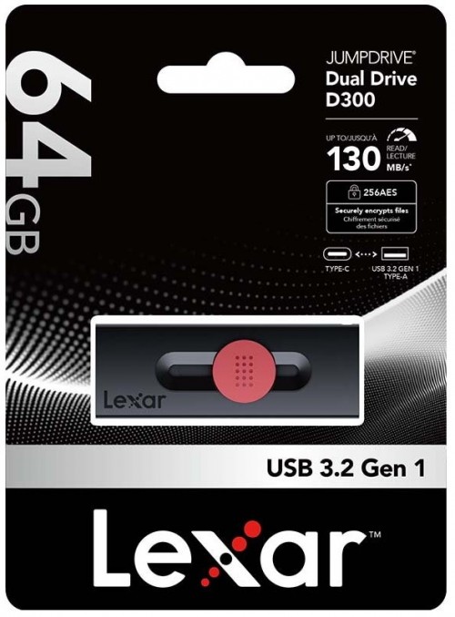 Lexar JumpDrive Dual Drive D300