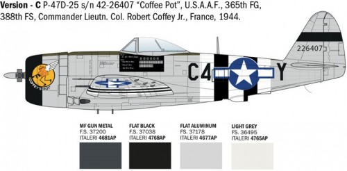 ITALERI P-47D Thunderbolt (1:48)
