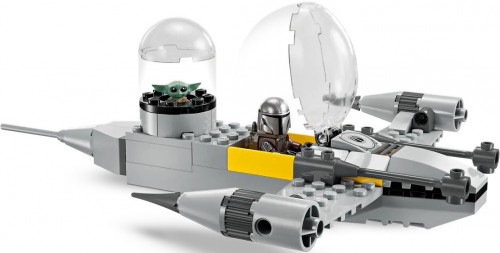 Lego Mando and Grogus N-1 Starfighter 75410