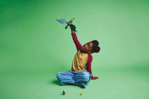 Lego Lloyds Green Forest Dragon 71829