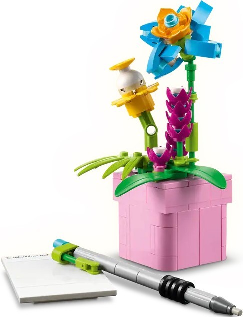 Lego Typewriter with Flowers 31169