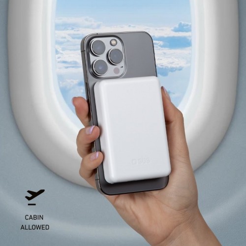 SBS Wireless Magnetic Power Bank 5000