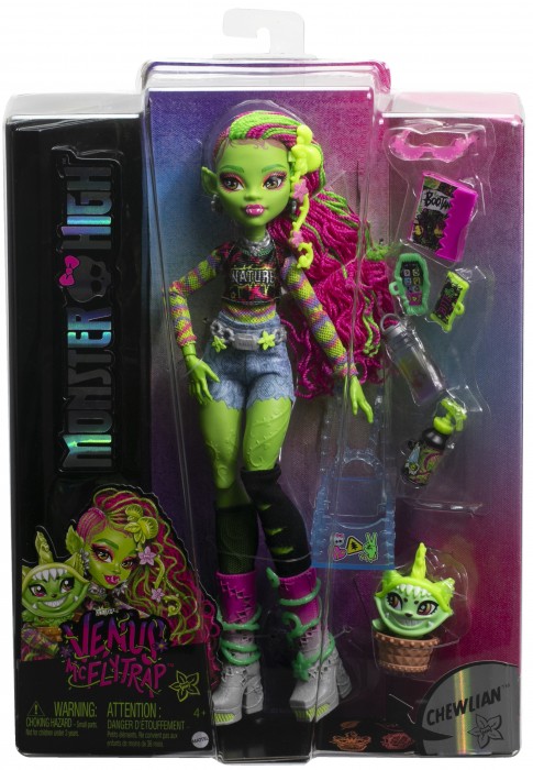 Monster High Venus McFlytrap and Chewlian HRP81