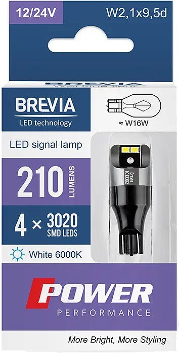 Brevia Power W16W 2pcs