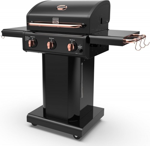 Kenmore 3-Burner Compact Gas Grill with Foldable Sides