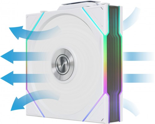 Lian Li Uni Fan TL120 Reverse Blade Wireless White