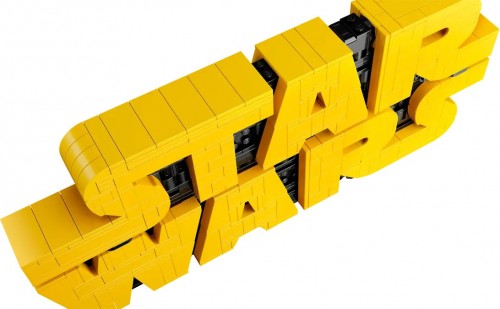 Lego Brick-Built Star Wars Logo 75407