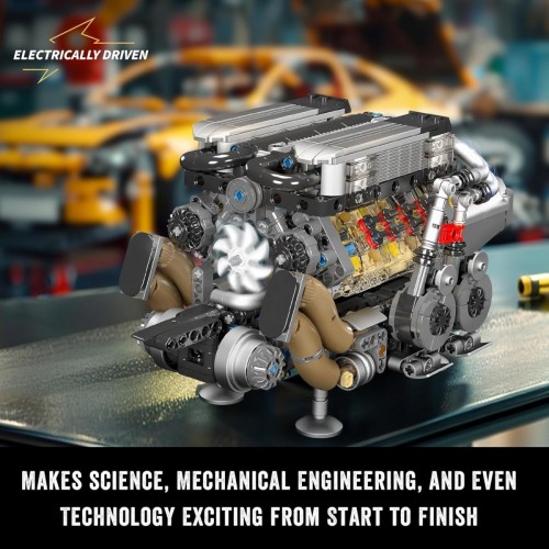 Mould King BGT Supercar With W16 Engine 10131