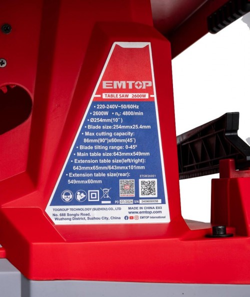 EMTOP ETSW26001