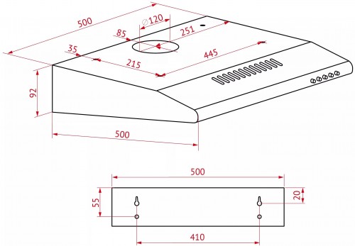 Perfelli PL 5124 BL LED