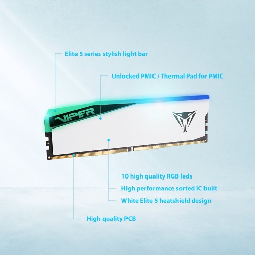 Patriot Memory Viper Elite 5 RGB DDR5 1x16Gb