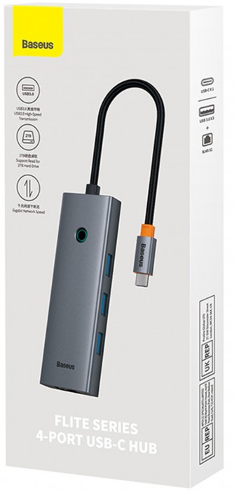 BASEUS UltraJoy Series 4-Port Hub Type-C