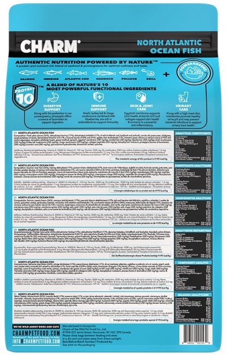Charm Adult Cat Atlantic Ocean Fish 340 g