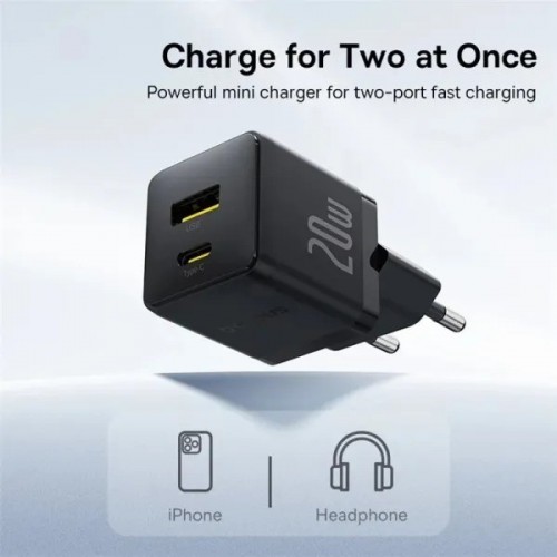 BASEUS Palm Fast Charger C+U 20W
