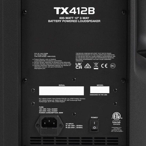 Alto Professional TX412B
