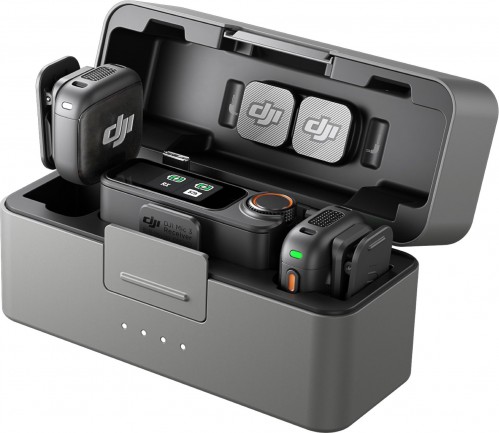DJI Mic 3 (2TX + 1RX + Charging Case)