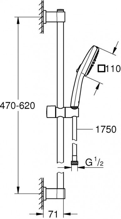 Grohe Vitalio Comfort 110 26928001