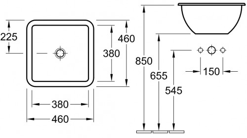 Чертеж с размерами