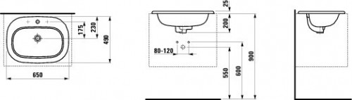 Чертеж с размерами