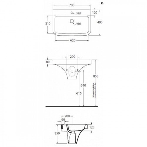 AZZURRA Tulip TUL 200/70