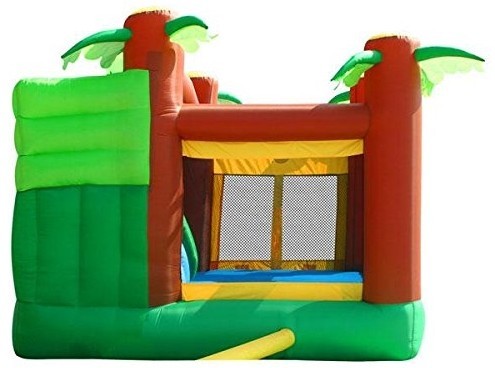 Батут Happy Hop Jungle Climb and Slide House