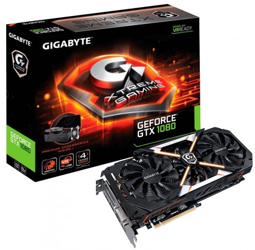 Gigabyte GeForce GTX 1080 GV-N1080XTREME-8GD