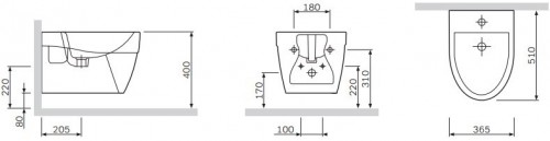 AM-PM Bliss L C533411WH