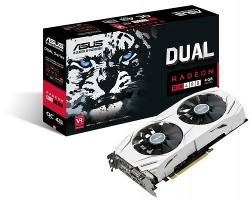 Asus Radeon RX 480 DUAL-RX480-O4G