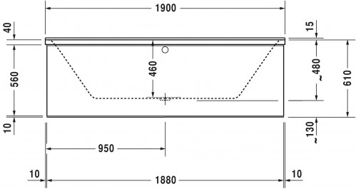 Duravit Comforts 190x90