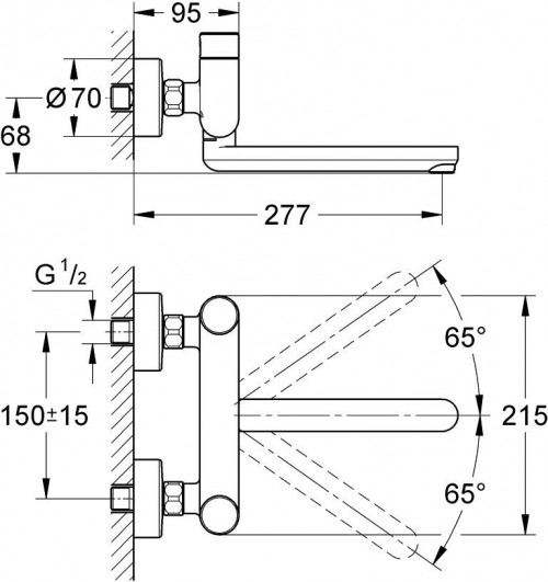 Grohe Eurosmart Cosmopolitan T 36319