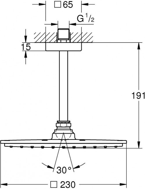 Grohe Rainshower Allure 230 26065